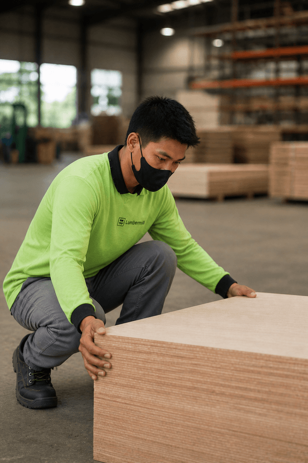 Marine plywood inspection and veneer quality control
